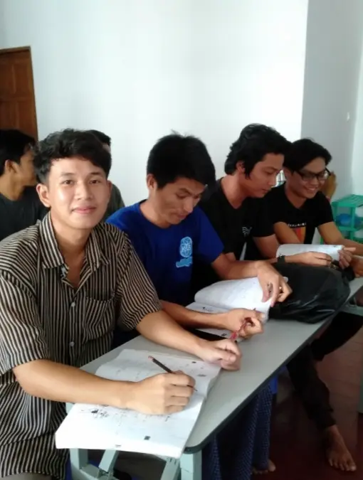 Students preparing for work and study in Japan